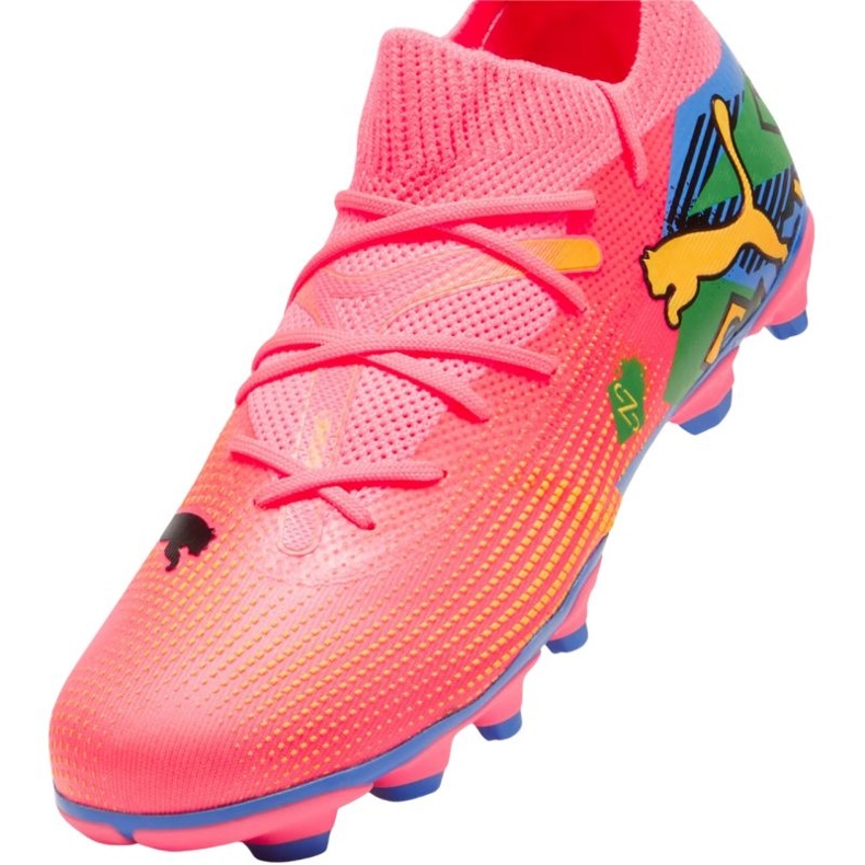 Chaussures de football Puma Future 7 Match Njr FG/AG 107841 01 rose 2 Chaussures de football Puma Future 7 Match Njr FG/AG 107841 01 rose 2