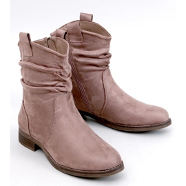 Bottines plates classiques Wonger Khaki beige 1