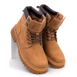 Bottines femme Martino Camel brun 1