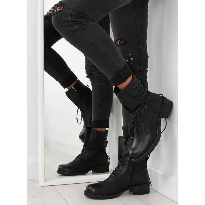 Bottes noires noir 9560 noir 1