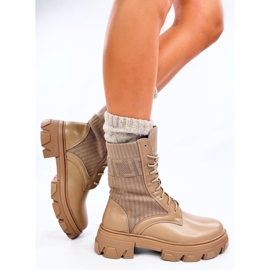 Travailleurs avec une tige stretch Calling Khaki brun 4