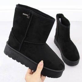 Bottes de neige imperméables femme mukluk noir Big Star OO274898 le noir 1
