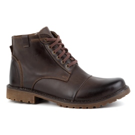 Olivier Bottes d'hiver en cuir pour hommes 137 marron – Chaussures confortables avec fermeture éclair, parfaites pour les jours les plus froids brun 1 Olivier Bottes d'hiver en cuir pour hommes 137 marron – Chaussures confortables avec fermeture éclair, parfaites pour les jours les plus froids brun 1