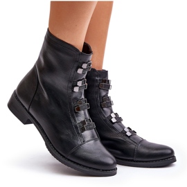 Jezzi Bottes isolées zippées pour femmes noires Evalith le noir 7