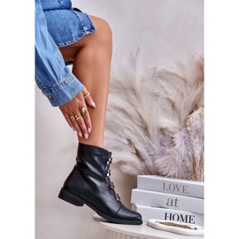Jezzi Bottes isolées zippées pour femmes noires Evalith le noir 5