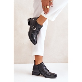 Bottines En Cuir Avec Fermeture Maciejka 06692-01 Noir le noir 5