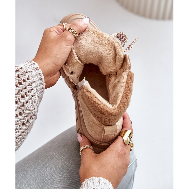 Bottes de trappeur isolées pour femmes sur la plateforme, marron Alcyhen brun 2 Bottes de trappeur isolées pour femmes sur la plateforme, marron Alcyhen brun 2