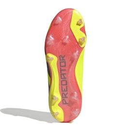 Chaussures Adidas Junior Predator Fg IG7745 jaune 2
