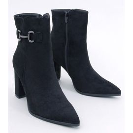 Mahoni Bottines en daim noir 1