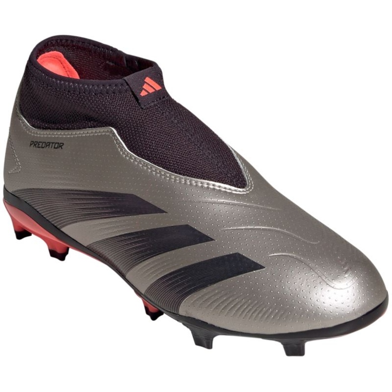 Chaussures de football Adidas Predator League Ll Fg IF6357 gris 1
