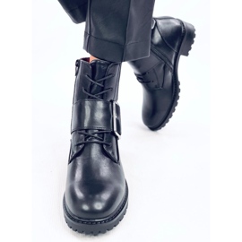 Bottines à lacets Billy Noir le noir 1