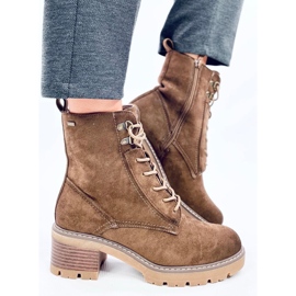 Bottines confortables à talons hauts Reed Green vert 5