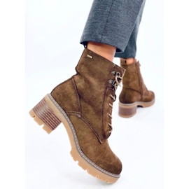 Bottines confortables à talons hauts Reed Green vert 4