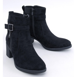 Bottines classiques à talons hauts Irving Black le noir 1
