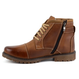 Olivier Chaussures d'hiver homme Bottines à lacets 136GT marron brun 1 Olivier Chaussures d'hiver homme Bottines à lacets 136GT marron brun 1
