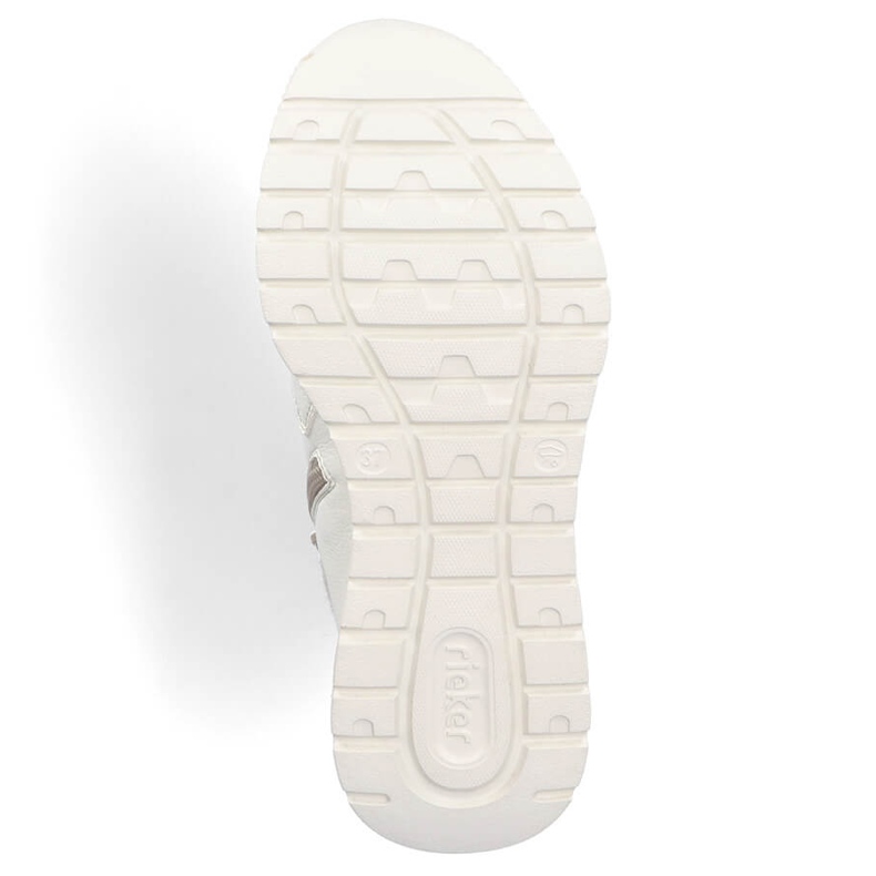 Bottes de sport isolées pour femmes, blanches, Rieker M6010-80 2 Bottes de sport isolées pour femmes, blanches, Rieker M6010-80 2