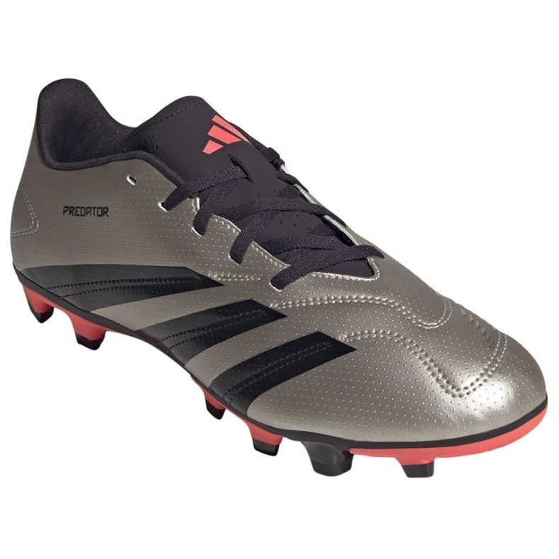 Chaussures de football Adidas Predator Club FxG IF6341 argent 1