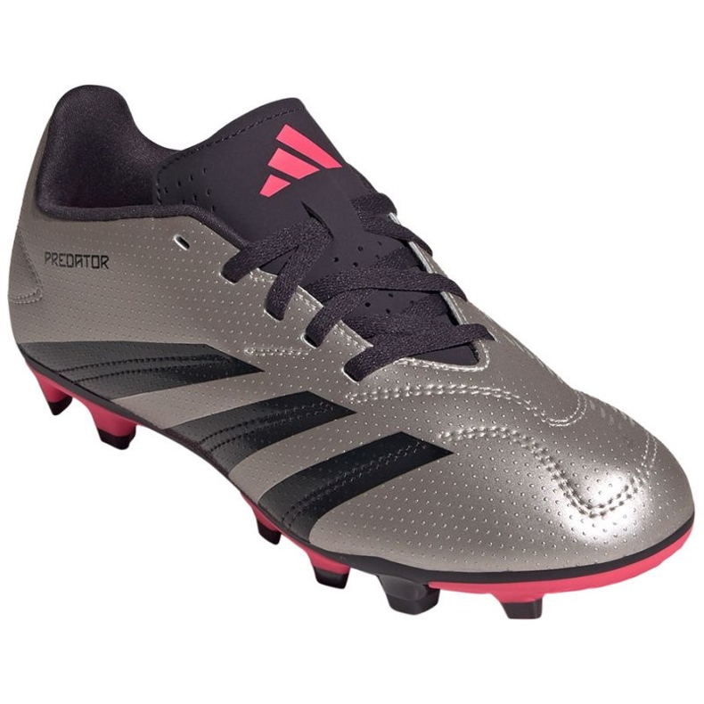 Chaussures de football Adidas Predator Club FxG IF6423 argent 1