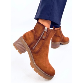 Bottes protectrices Linea Marron brun 1