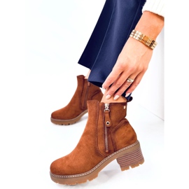 Bottes protectrices Linea Marron brun 3