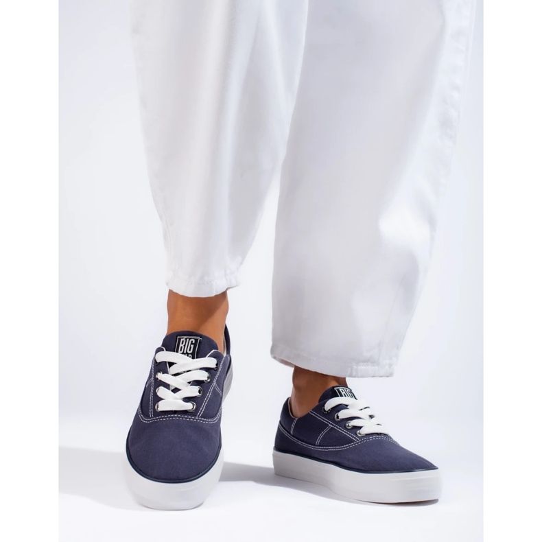 Baskets Big Star KK274018 pour femmes bleu 2