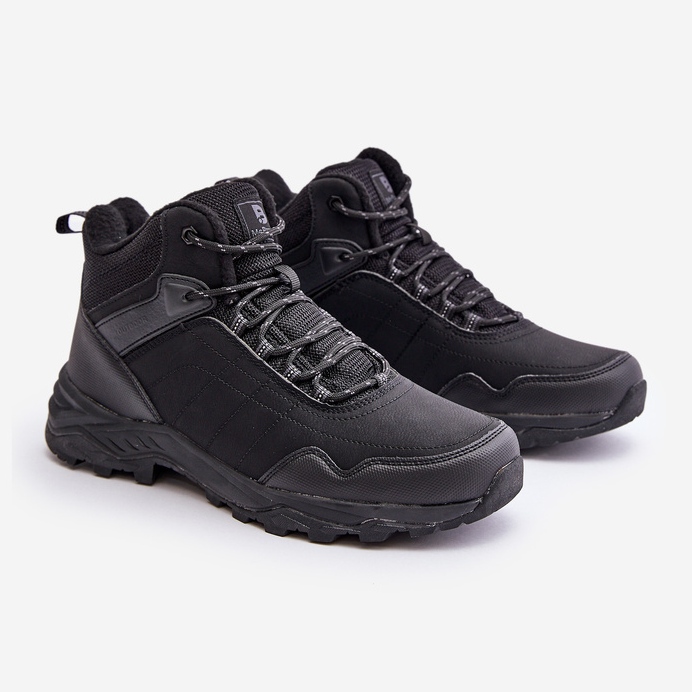 Chaussures de randonnée légères et isolées McBraun pour hommes, noires le noir 1 Chaussures de randonnée légères et isolées McBraun pour hommes, noires le noir 1