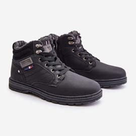 McBraun Trappeurs isolés pour hommes Noir 1