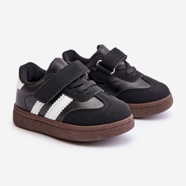 Baskets Velcro Enfant Noir Tromella le noir 1