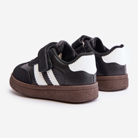 Baskets Velcro Enfant Noir Tromella le noir 2