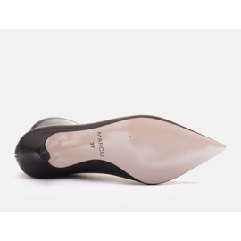Marco Shoes Bottines Marcelo en lycra le noir 1
