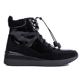 Groto Gogo Bottes de sport confortables noir 1