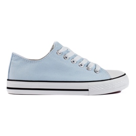 Baskets classiques pour femmes bleu 2
