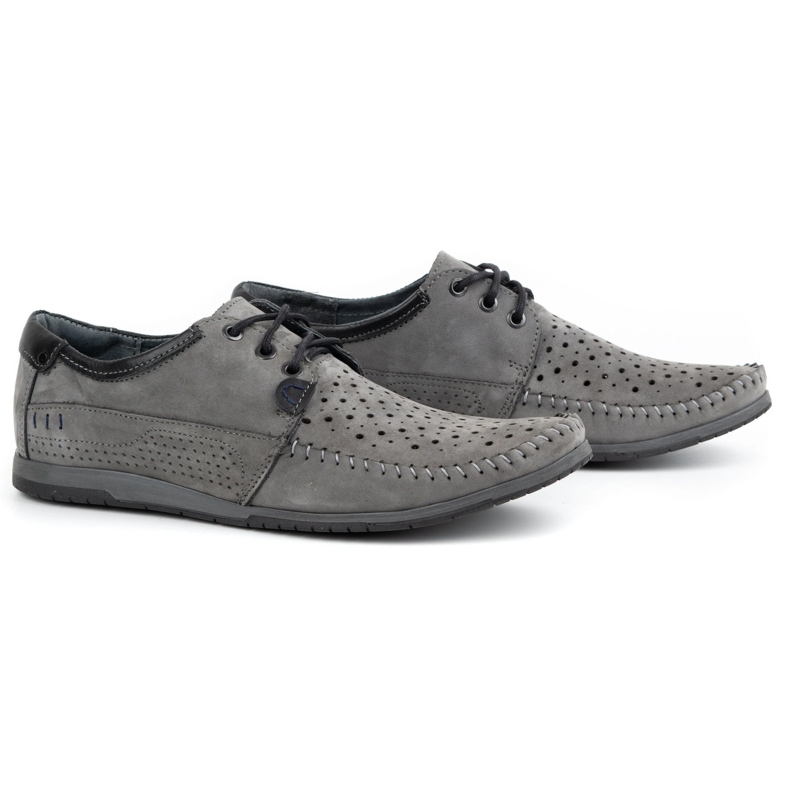 KOMODO Mocassins homme 875 pour l'été, gris 3