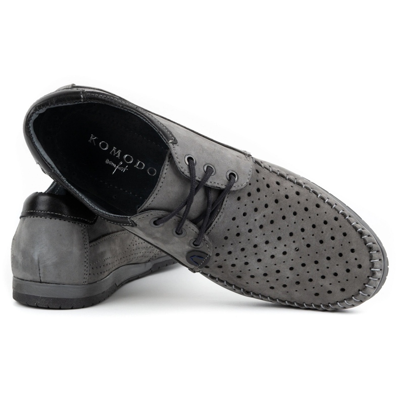 KOMODO Mocassins homme 875 pour l'été, gris 4