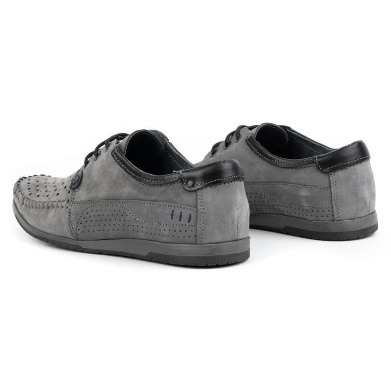 KOMODO Mocassins homme 875 pour l'été, gris 5