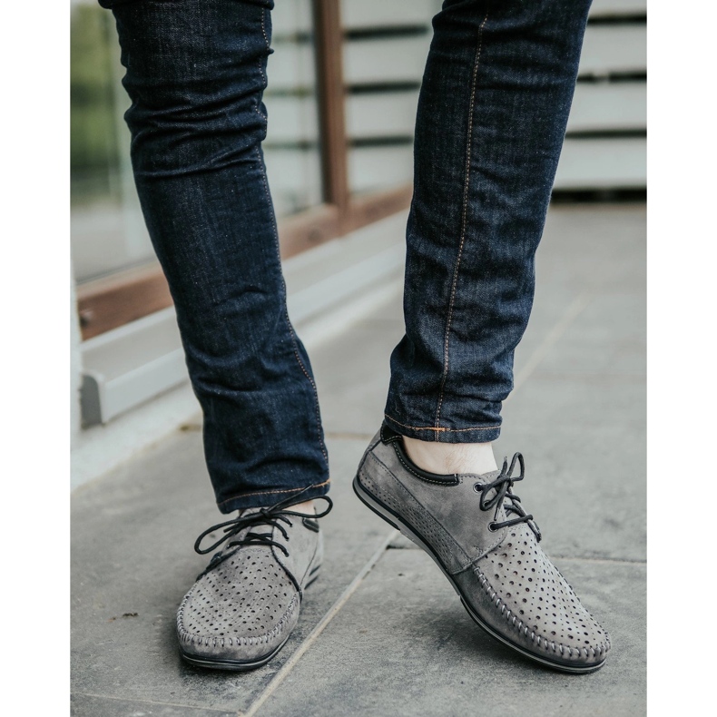 KOMODO Mocassins homme 875 pour l'été, gris 2