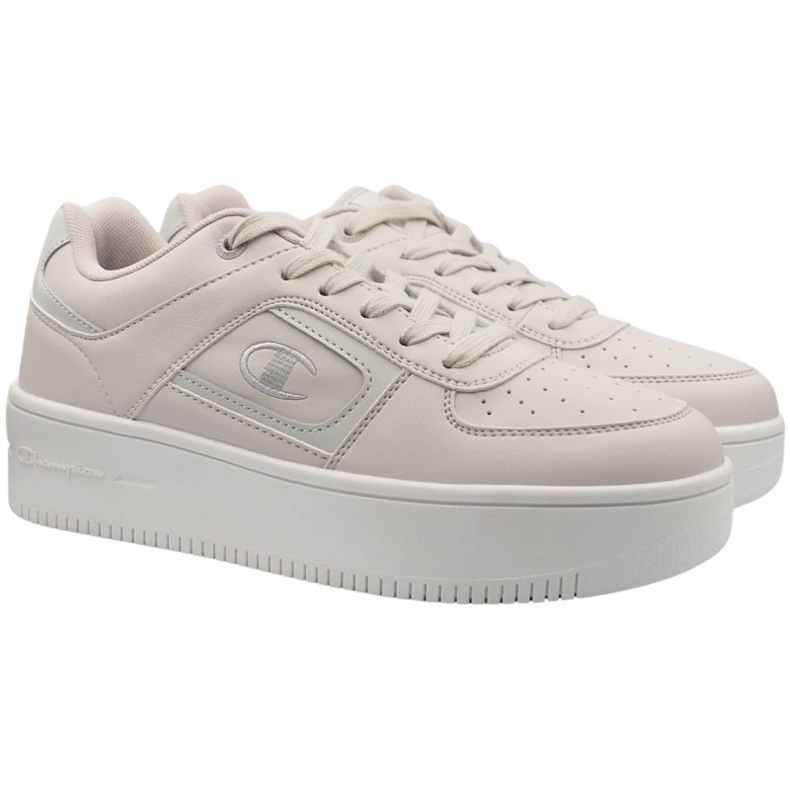 Chaussures Champion Foul Play Plat Bs Low Cut S11744 YS047 beige 1 Chaussures Champion Foul Play Plat Bs Low Cut S11744 YS047 beige 1