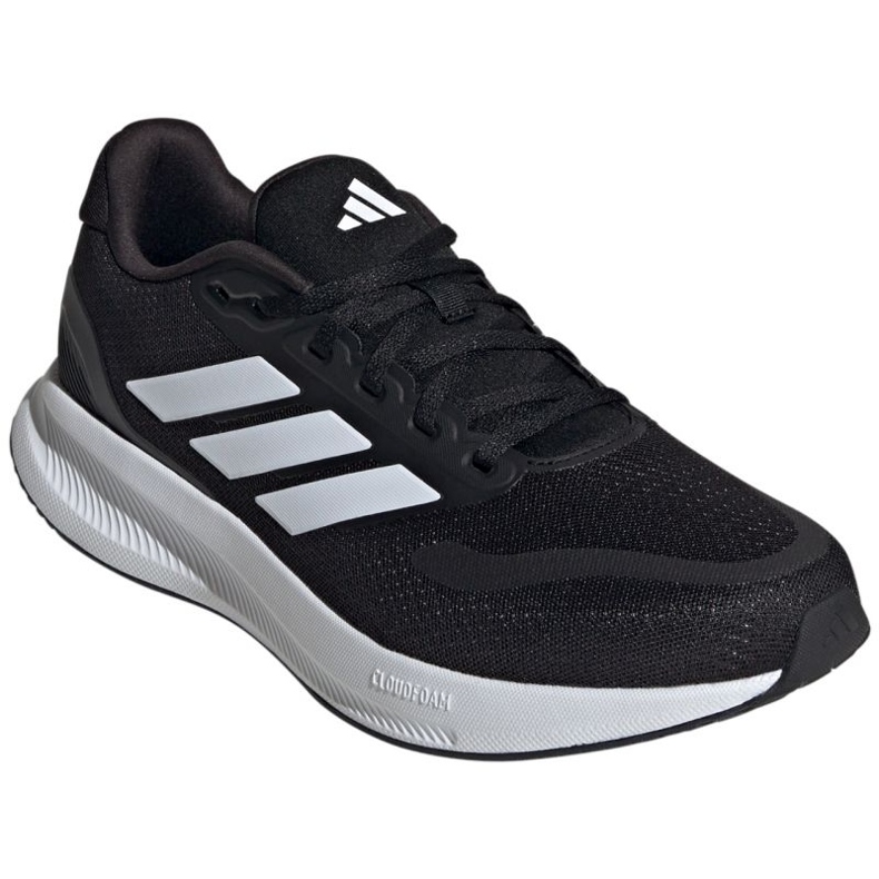 Chaussures de course Adidas Runfalcon 5 Wide Running IE0552 noir 1