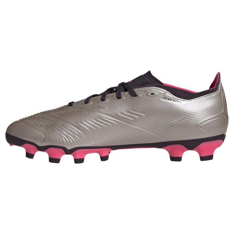 Chaussures de football Adidas Predator League Mg IF6383 argent 1