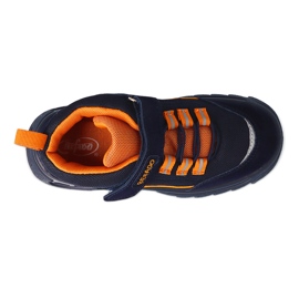 Befado chaussures pour enfants marine / jaune 515X003 bleu 3