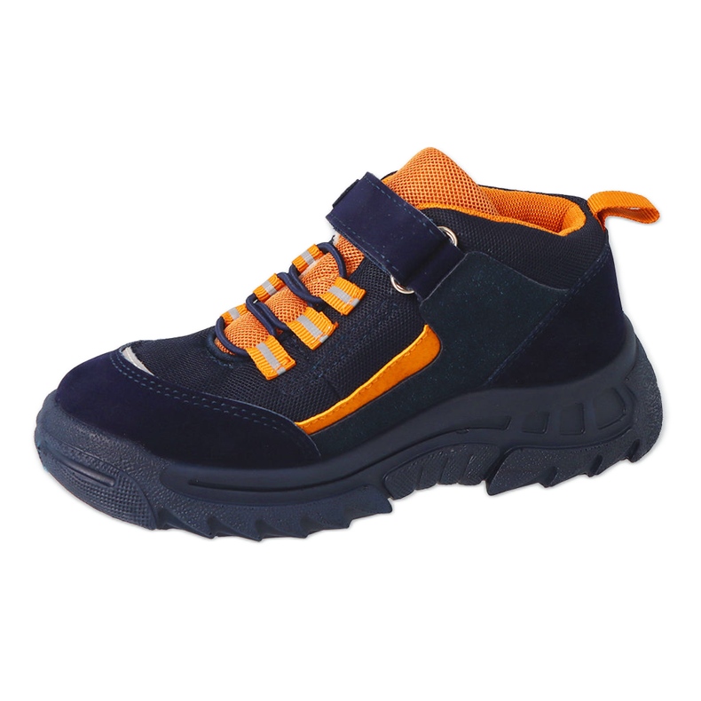 Befado chaussures pour enfants marine / jaune 515X003 bleu 4