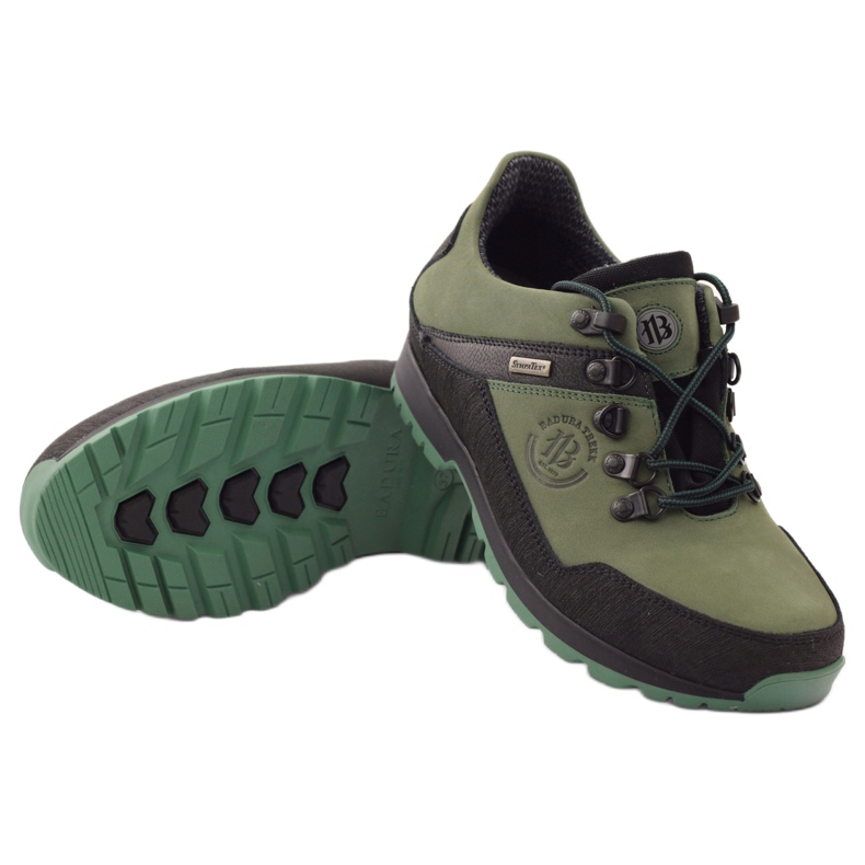 Trekking avec membrane Sympatex Badura 3141 le noir vert 3