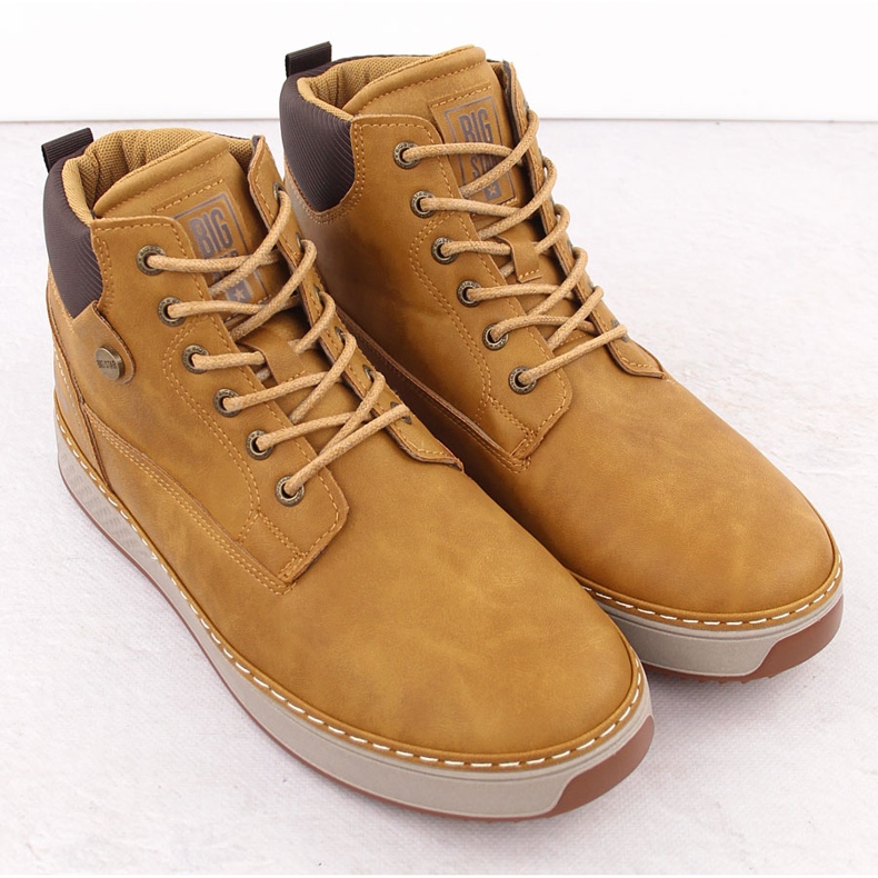 Baskets montantes noires homme Big Star OO174561 le noir 2