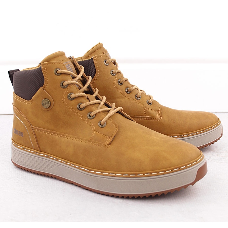 Baskets montantes noires homme Big Star OO174561 le noir 1