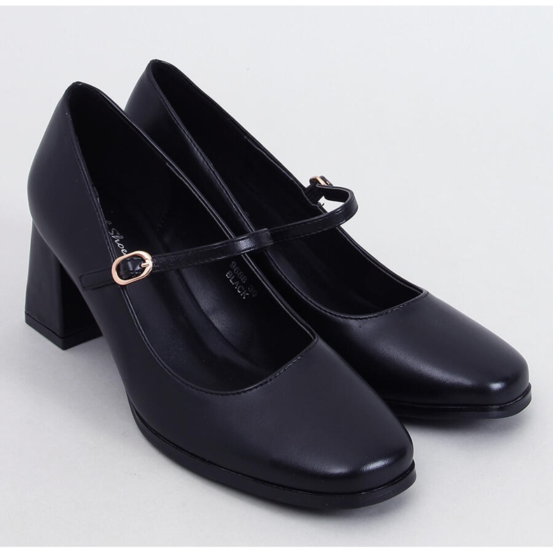 Mary Jane Keefel Escarpins à talons hauts noirs 1