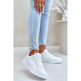 Big Star Baskets Femme OO274A549 Hi-Poly System Blanc blanche 2 Big Star Baskets Femme OO274A549 Hi-Poly System Blanc blanche 2