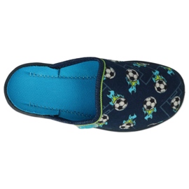 Befado Boys colorés Slippers 707X421 Bleu marine 4