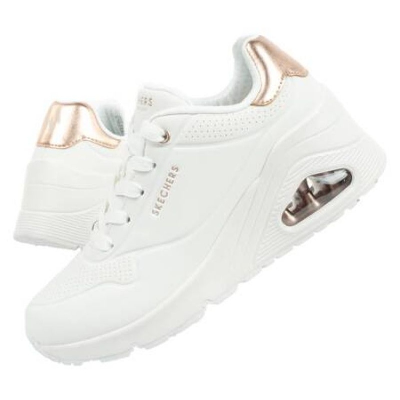 Chaussures Skechers Uno 177520/WHT blanche 1