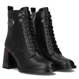 Filippo DBT6316/24 Bottines en cuir noir Bk le noir 3