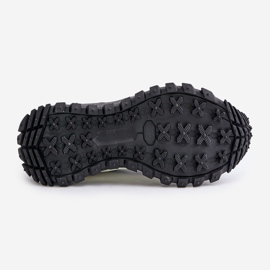 Baskets en cuir pour femmes sur la plateforme Big Star OO274A220 HI-POLY System blanc et noir blanche 1